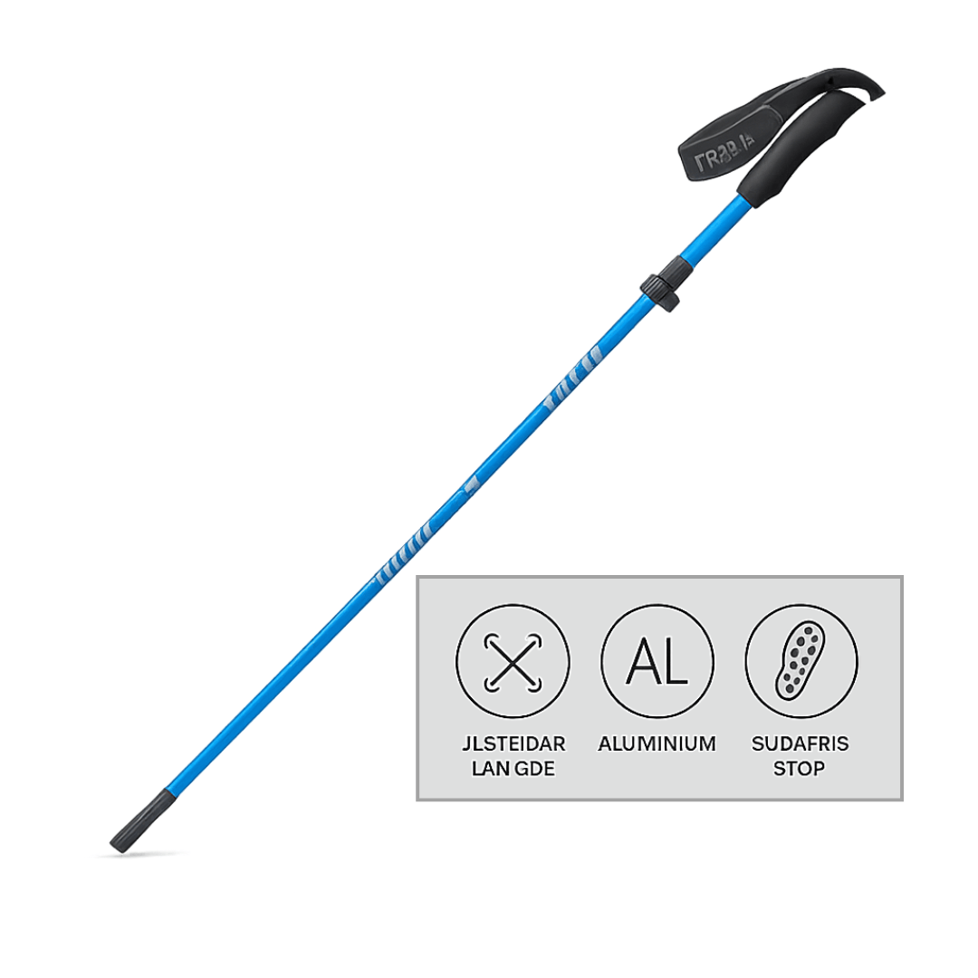 Teleskooppiset Vaellussauvat Kevyt Taitettava - EmiyoSuomi - Leirintäalue