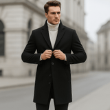 Terrence - Lämmin Villakangastakki Miehille - Mukavuus ja Tyylitietoisuus - EmiyoSuomi - Takit - Miehet