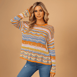 Trendikäs löysä neulepaita naisille - Mukava - Hengittävä - Tyylikäs - EmiyoSuomi - Neulepusero Nainen