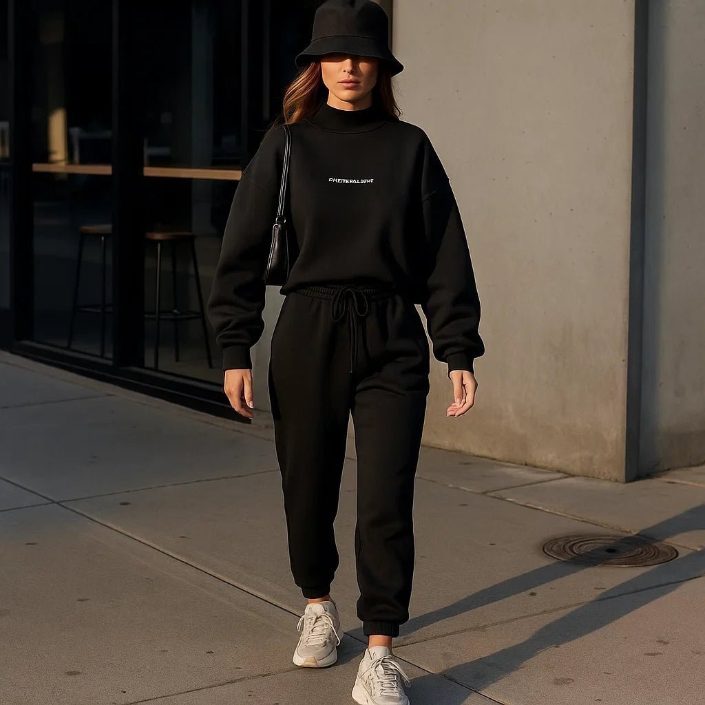 Tyylikäs Naisten Verryttelypuku Jade - Setti Huppari - Housut - Urheilu - EmiyoSuomi - Verkkapuku