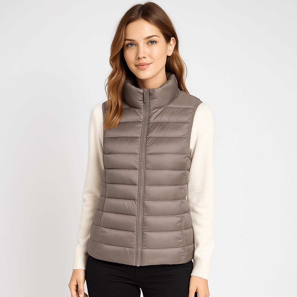 Ultra Kevyt Steppivesti - Kevyt - Mukavuus - Tyylikäs - EmiyoSuomi - Naisten liivi