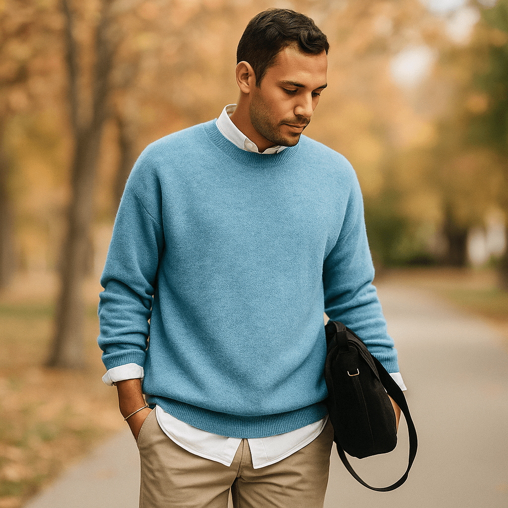 Unelmaneule - Uniikki Mukavuus - Pehmeä Laatu - Tyylikäs Design - EmiyoSuomi - Villapaita Miehet