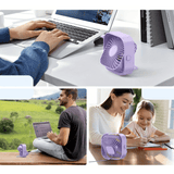 USB - pöytätuuletin kannettava hiljainen pöytätuuletin - EmiyoSuomi - jäähdytys