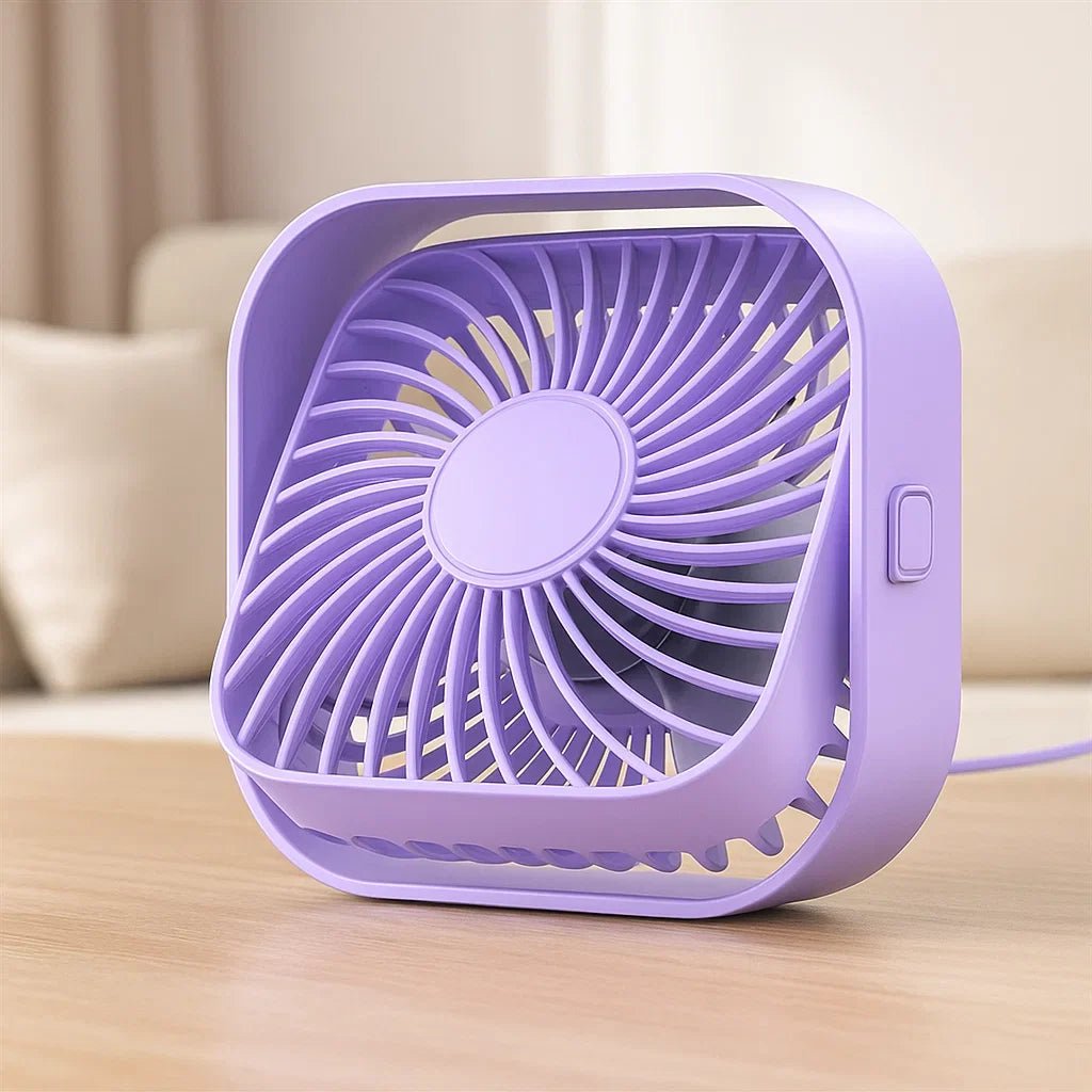 USB - pöytätuuletin kannettava hiljainen pöytätuuletin - EmiyoSuomi - jäähdytys