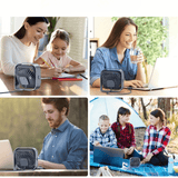 USB - virralla toimiva hiljainen pöytätuulettimen - EmiyoSuomi - jäähdytys