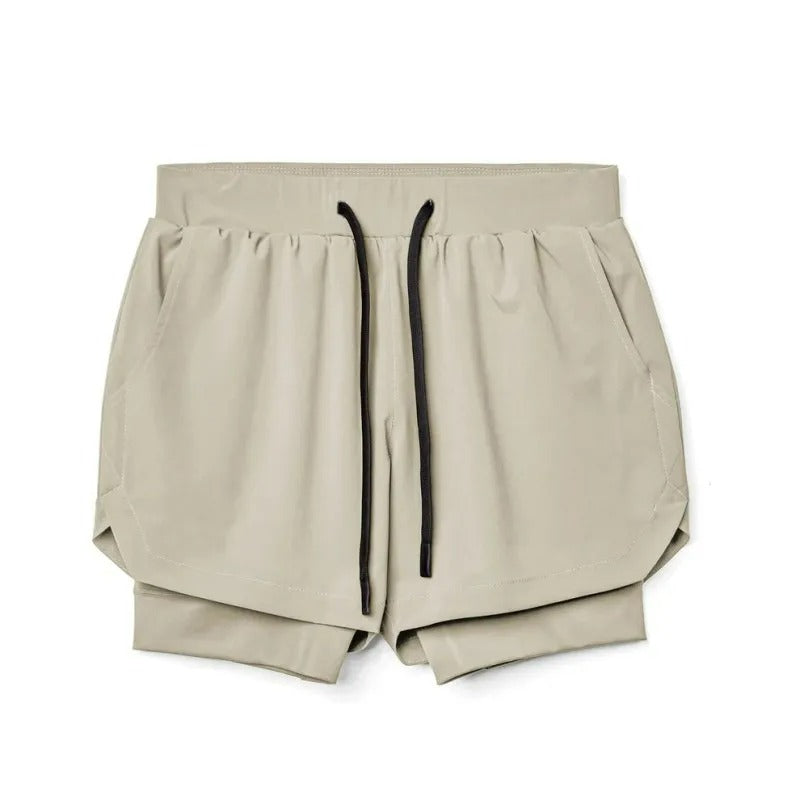 Kaksikerroksiset hengittävät miesten shortsit - Bodhi-Shorts-EmiyoSuomi