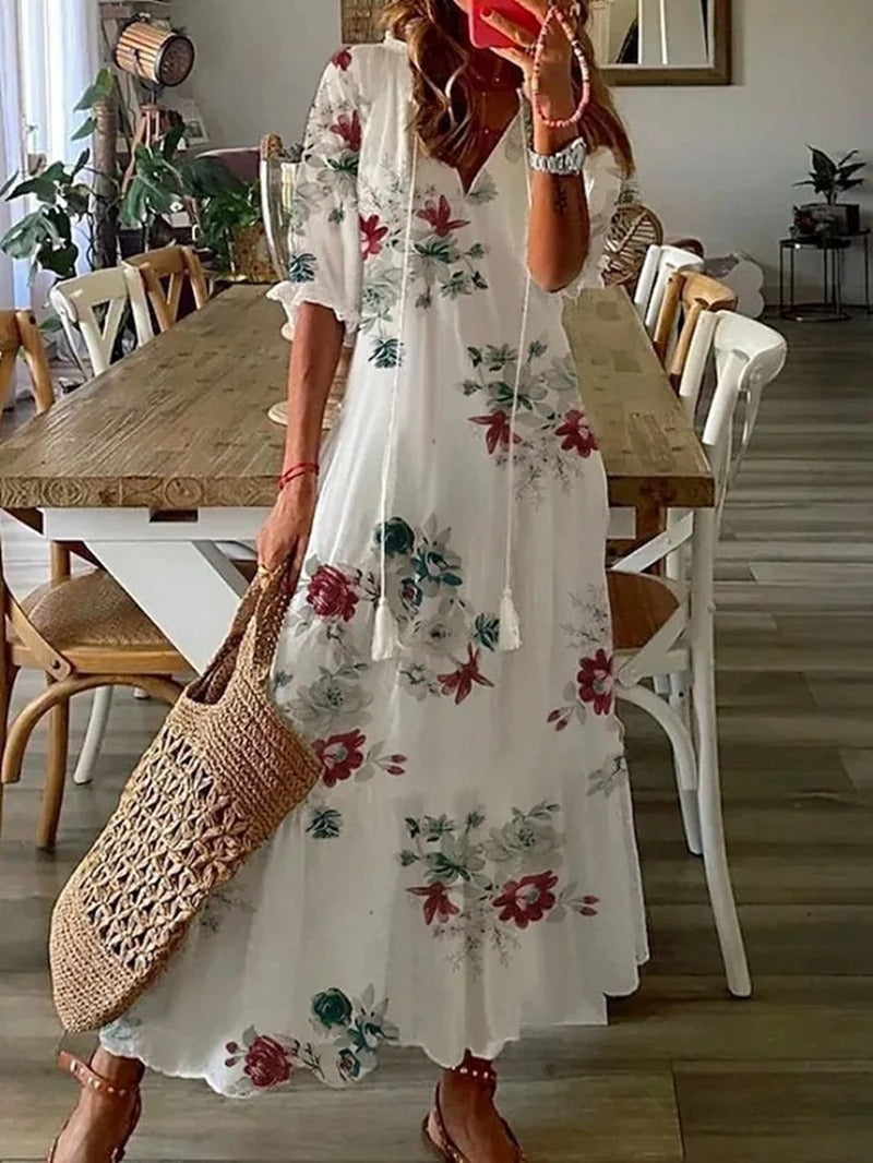 Claidel - Elegantti boheemi mekko Unelmamekko-Mekot-EmiyoSuomi