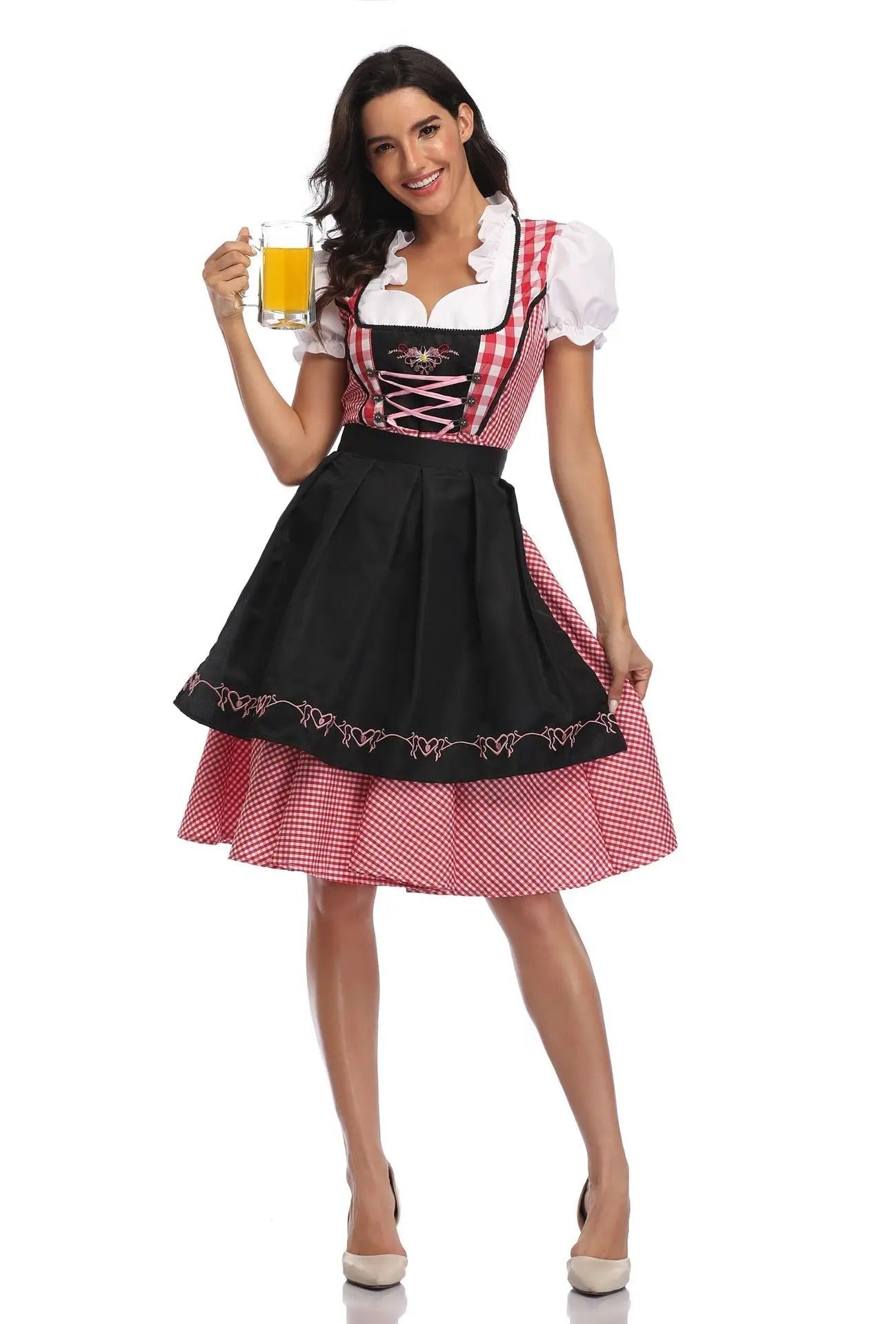 Perinteinen Oktoberfest-puku - Greta - Aito tyyli-Mekot-EmiyoSuomi