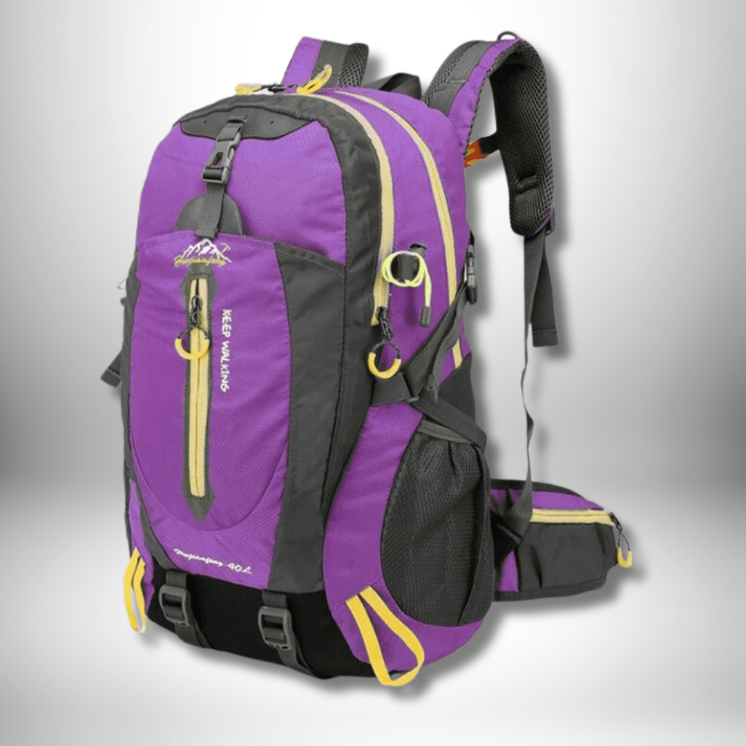 Vedenkestävä 40L Ulkoilureppu Retkeilyyn - EmiyoSuomi - Leirintäalue