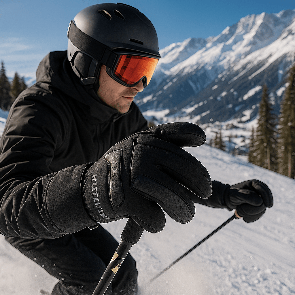 Vedenpitävät Thermiset Hiihtohanskat - EmiyoSuomi - Lämmitettävät käsineet