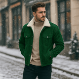 Vibe - Vahva ja Tyylikäs Cordtakki Miehille - Mukavuus & Kestävyys - EmiyoSuomi - Takit - Miehet