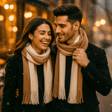 Villane Raidallinen Huivi – Pitkä, Lämmin ja Tyylikäs - EmiyoSuomi - Huivit