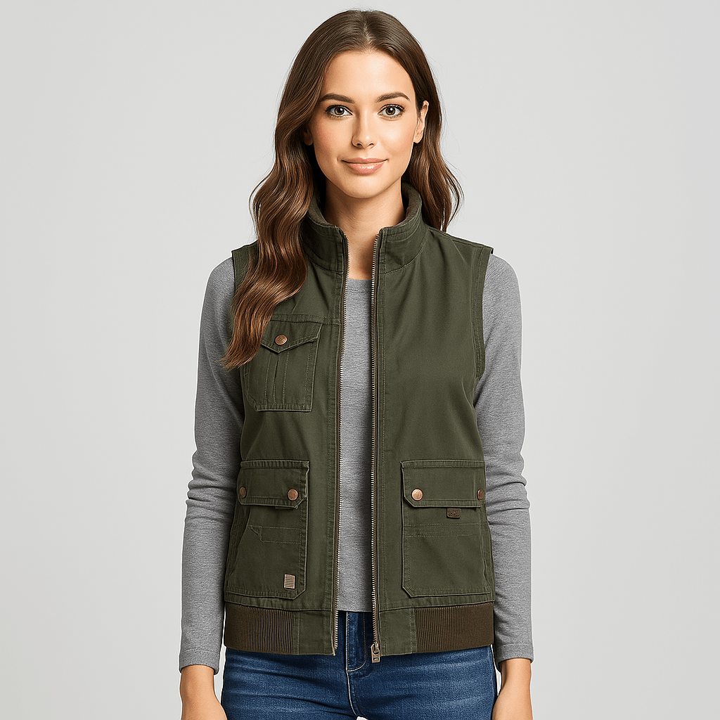 Vintage Monikäyttöinen Liivi - Tyylikäs Mukavuus - Joustava Käyttö - EmiyoSuomi - Naisten liivi