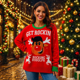 Vivano - Naisten Jouluneule - Viihtyisä - Tyylikäs - Lämmin - EmiyoSuomi - Joulupuserot