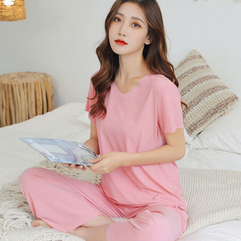 Faye | Pehmeä mukava jääsilkkisetti-Clothes-EmiyoSuomi