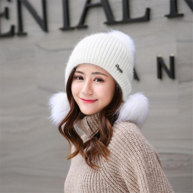 Tekoturkista Pompom Pipo hattu-EmiyoSuomi