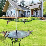 Emiyo Solar Fountain | Luo puutarhaan rentouttava ilmapiiri-EmiyoSuomi