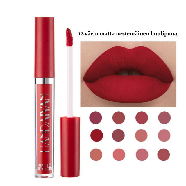 Goddess | Matta Lipgloss 6 värisetti-EmiyoSuomi