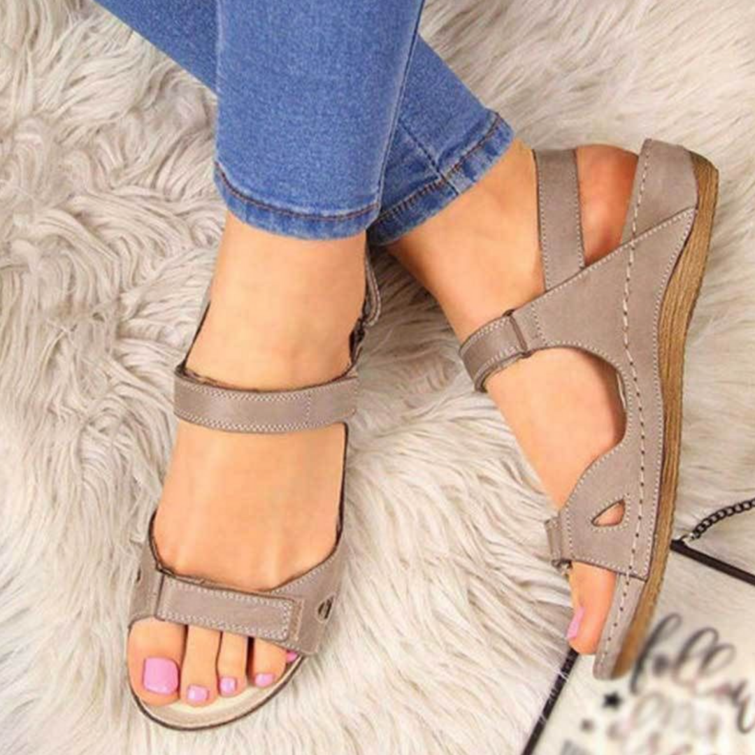 Valerie | Premium-ortopediset avokärkiset sandaalit-Shoes-EmiyoSuomi