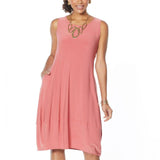 Celine | Hihaton mekko taskuilla-Dresses-EmiyoSuomi