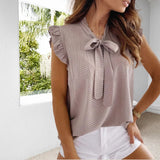 Yumi | Hihaton pilkullinen naisten paita-Clothing-EmiyoSuomi