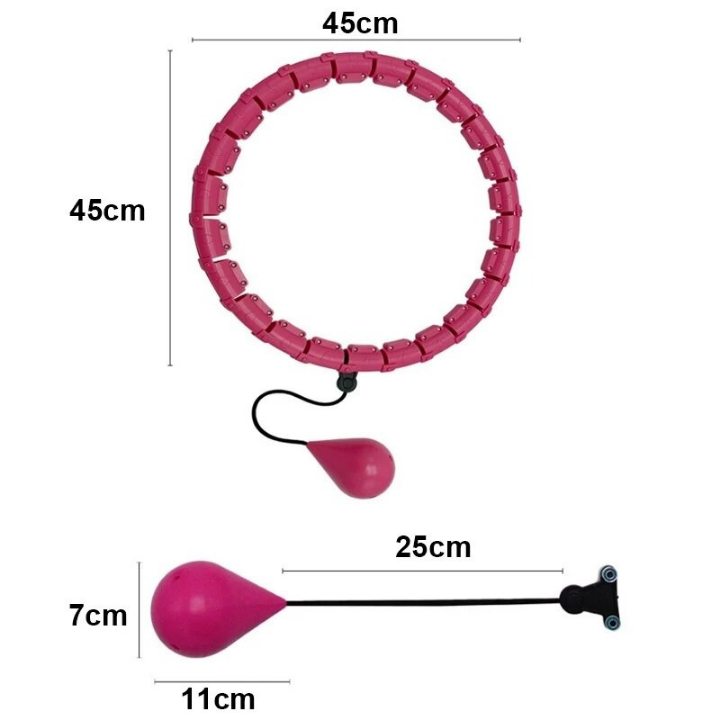 HoopFit | Älykäs painotettu hula-vanne-EmiyoSuomi