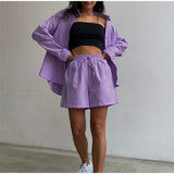 Carina | Tyylikäs yksirivinen kaksiosainen setti-EmiyoSuomi