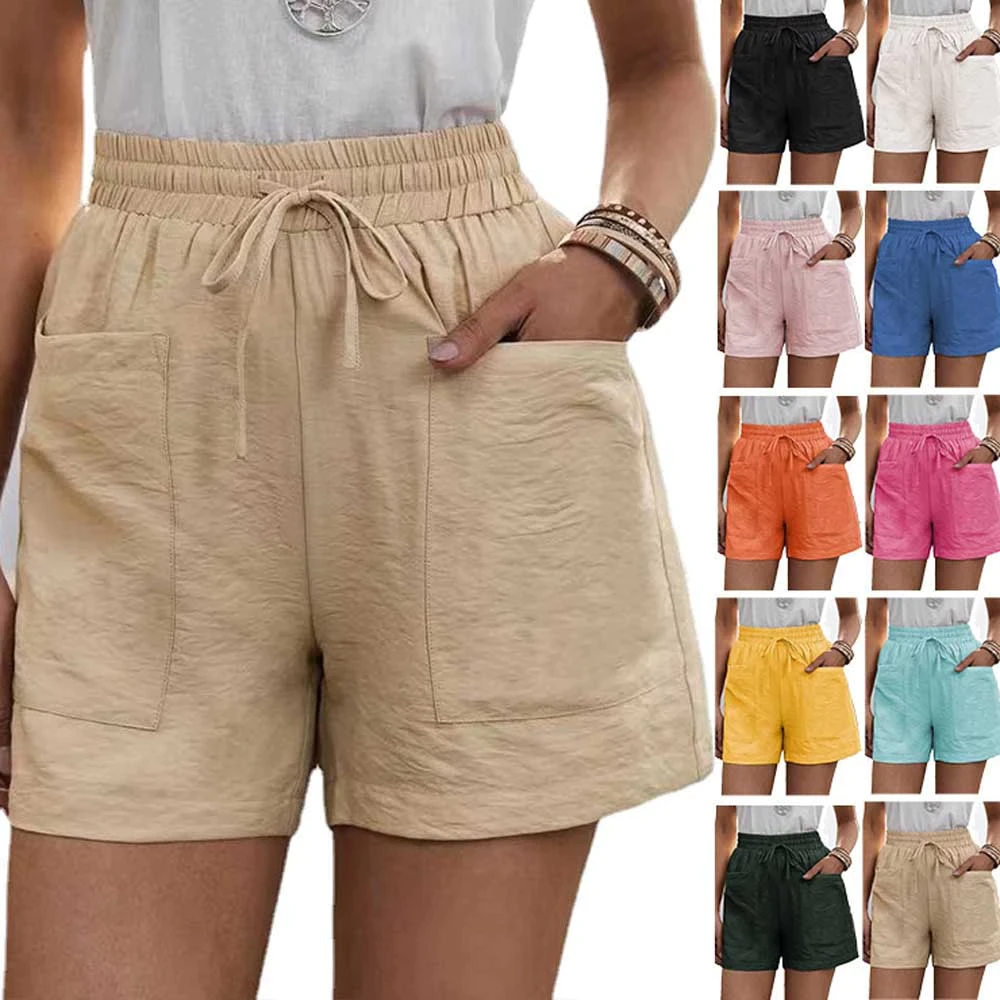 Kate | Puuvillaiset shortsit-EmiyoSuomi