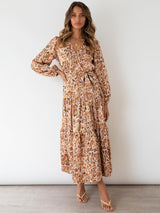 Fina | Muodikas pitkä mekko-Clothing-EmiyoSuomi