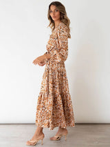 Fina | Muodikas pitkä mekko-Clothing-EmiyoSuomi