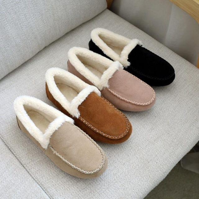 Gem | Moccasin lämpimät pehmokengät-Shoes-EmiyoSuomi