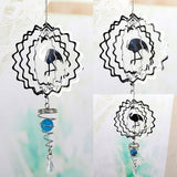 Wind | 3D-pyörivä metallinen tuulikello-EmiyoSuomi