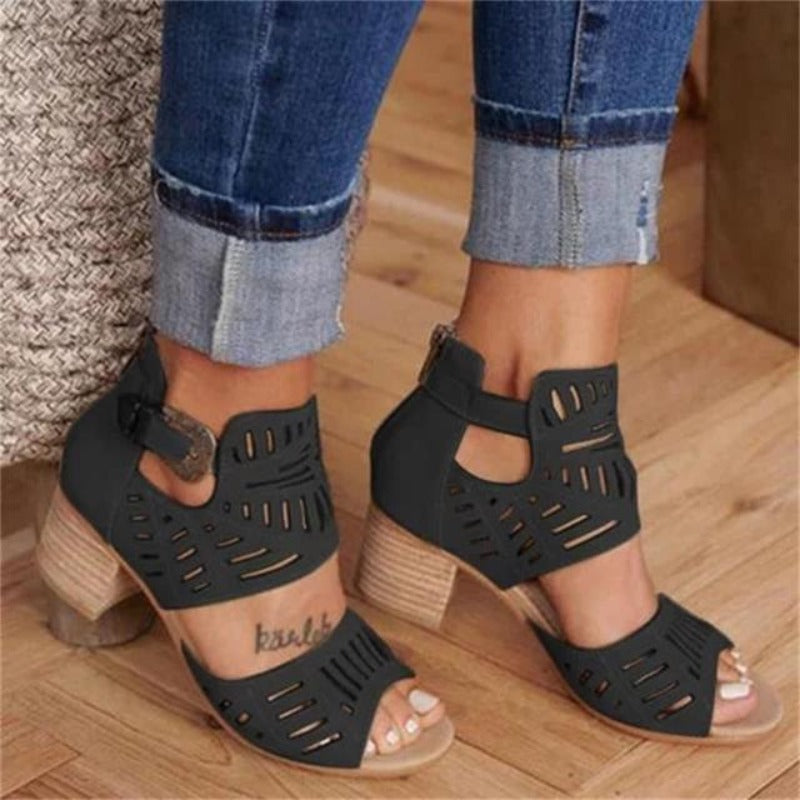 Jaana | Mukavat nahkaiset kesäsandaalit-Shoes-EmiyoSuomi