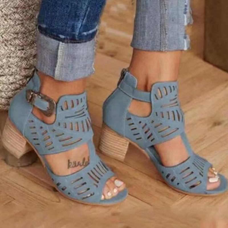 Jaana | Mukavat nahkaiset kesäsandaalit-Shoes-EmiyoSuomi