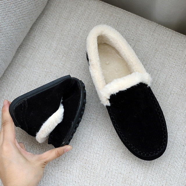 Gem | Moccasin lämpimät pehmokengät-Shoes-EmiyoSuomi