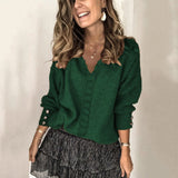 Aira | Muodikas pitsinen pusero-Clothing-EmiyoSuomi