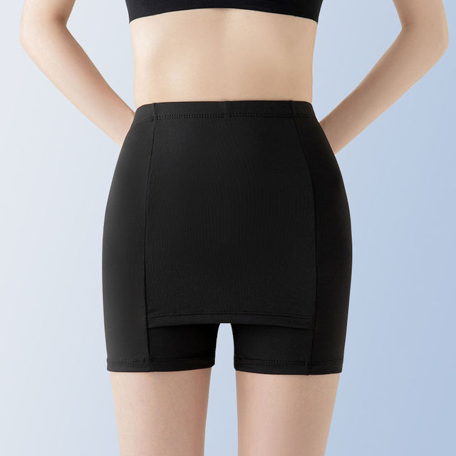 Diana | Kaksikerroksiset shortsit, joissa on peitetty jalkoväli-Clothing-EmiyoSuomi