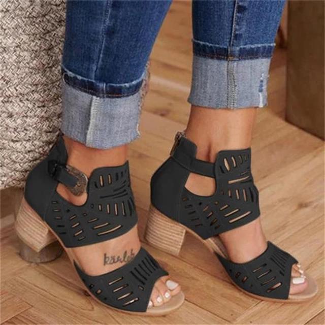 Zabrina | Vintage ontto sandaalit-Shoes-EmiyoSuomi