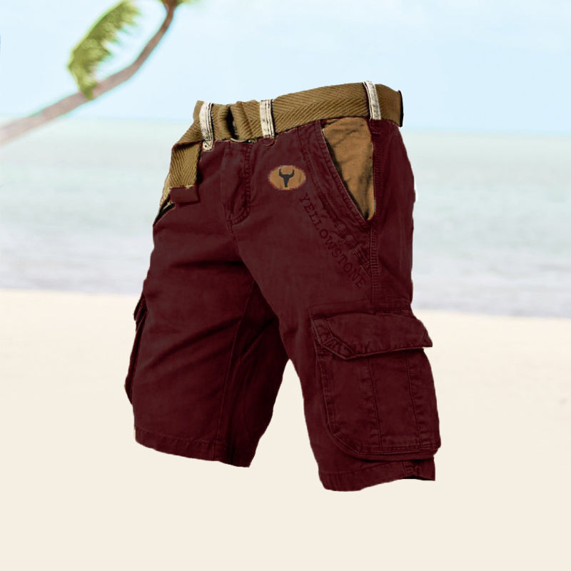 Cargo Shortsit - Monipuoliset ja Mukavat - Kesätyyli-Shorts-EmiyoSuomi