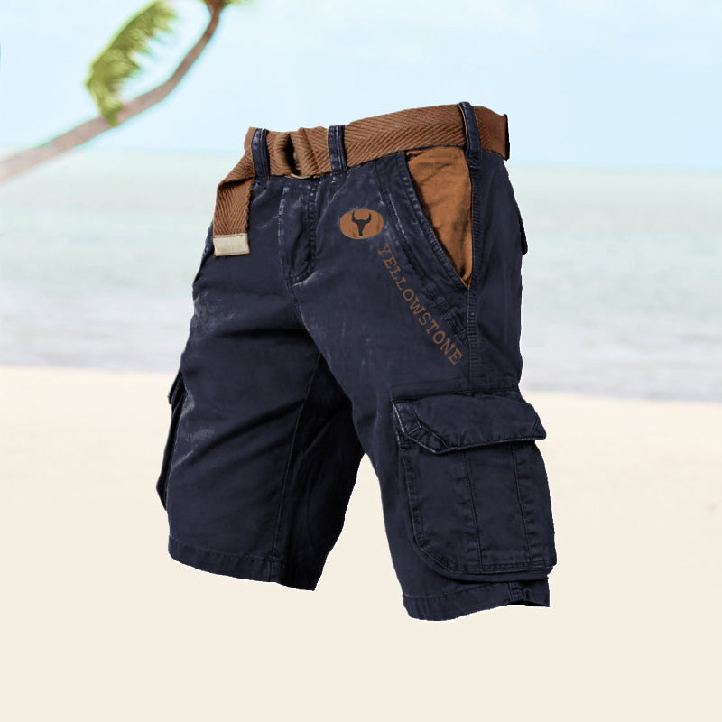 Cargo Shortsit - Monipuoliset ja Mukavat - Kesätyyli-Shorts-EmiyoSuomi