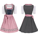 Naisten Dirndl Mekko - Puuvilla - Oktoberfest Tracht - Juhlavasti