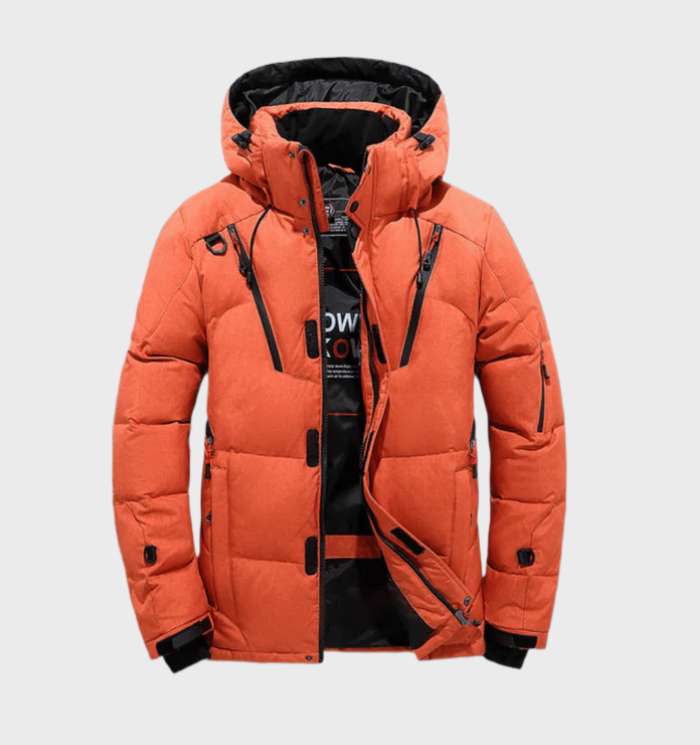Naisten vedenpitävä tuulenpitävä fleece talvitakki hupulla