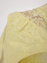 Pitkähihaiset pitsi-halter-topit - avoin selkä - seksikäs festivaalitoppi naisille