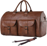 Walter Vintage Nahka Duffle Laukku Miehet vivano-warszawa