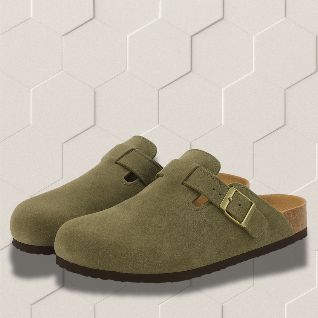 Premium leren unisex Boston-sandalen