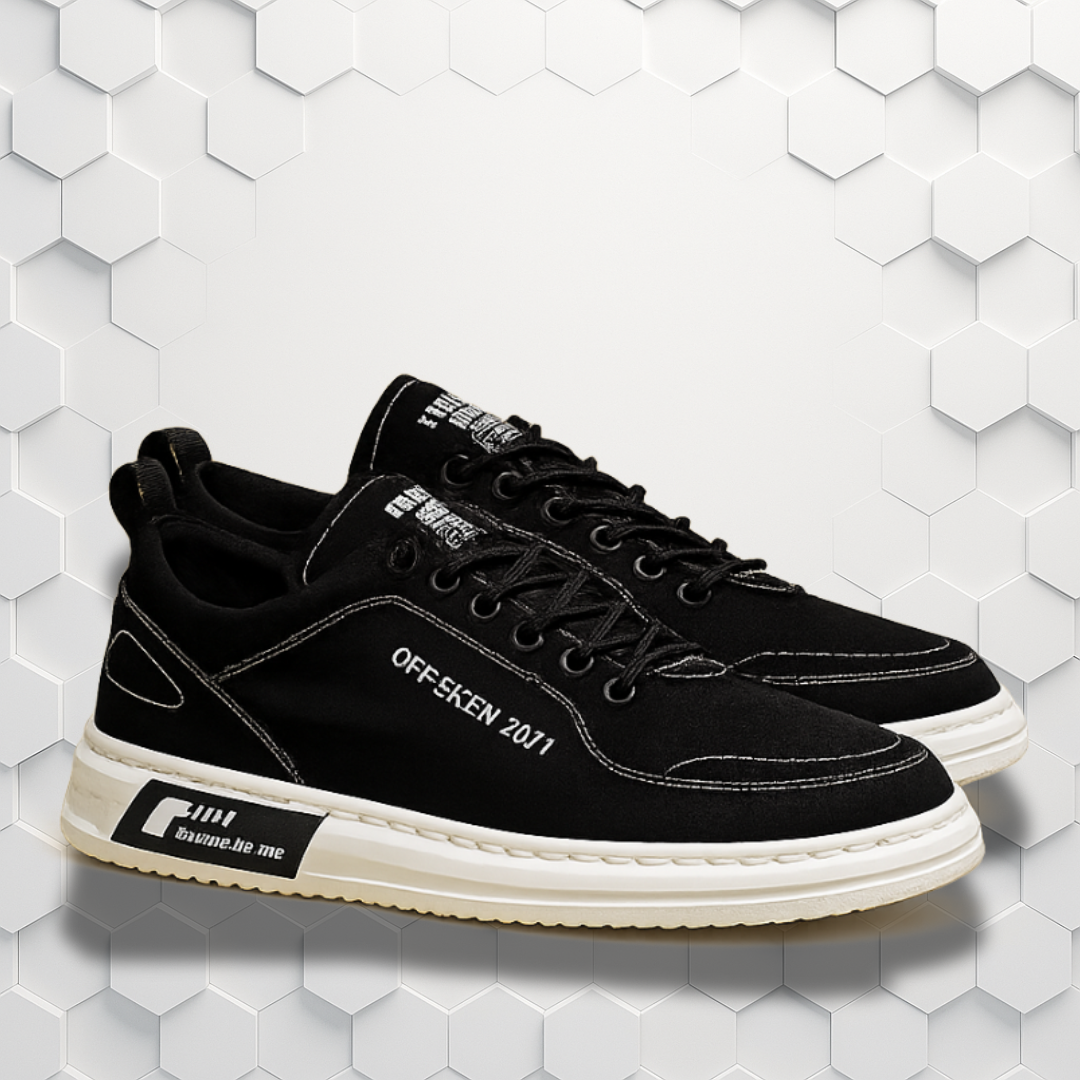 Hugo - zwarte trendy sneakers voor heren