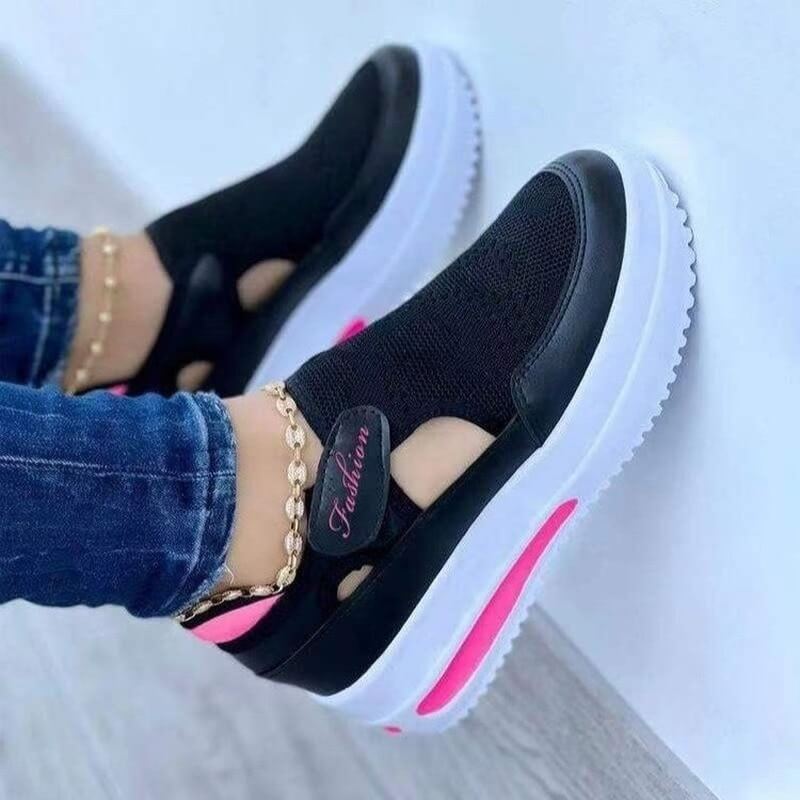Naisten hengittävä Mesh Sneakers-kengät-EmiyoSuomi