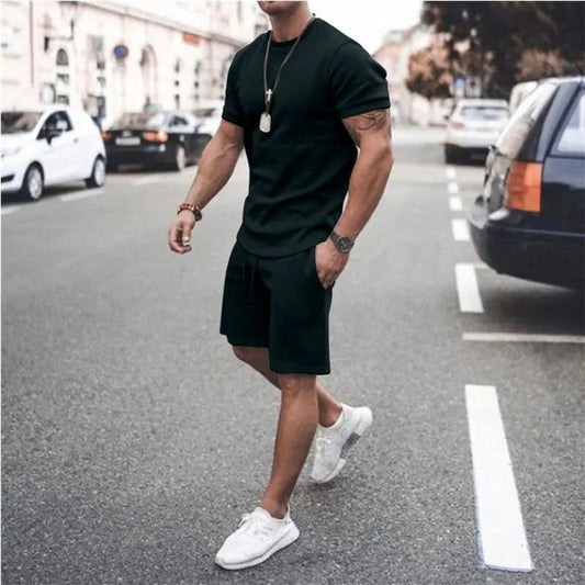 Jarek Lyhythihainen T-paita & Shorts Setti vivano-warszawa