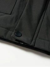 Miesten vedenpitävä hupullinen parka untuvatakit regular fit talvitakki