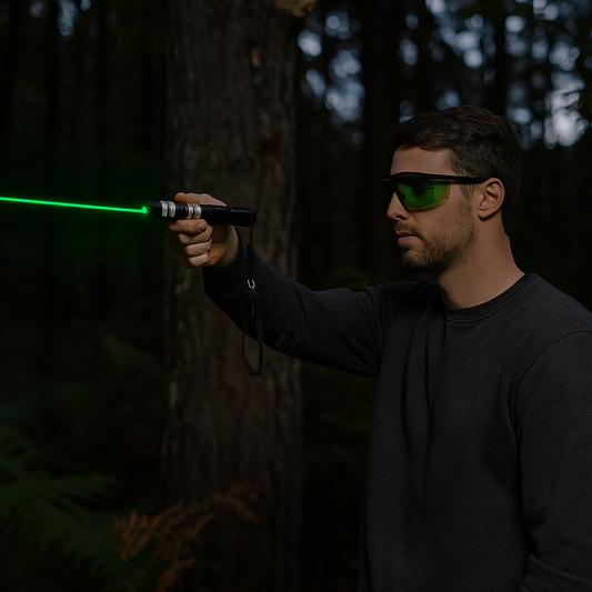 Tehokas Vihreä Laserosoitin PrecisionBeam